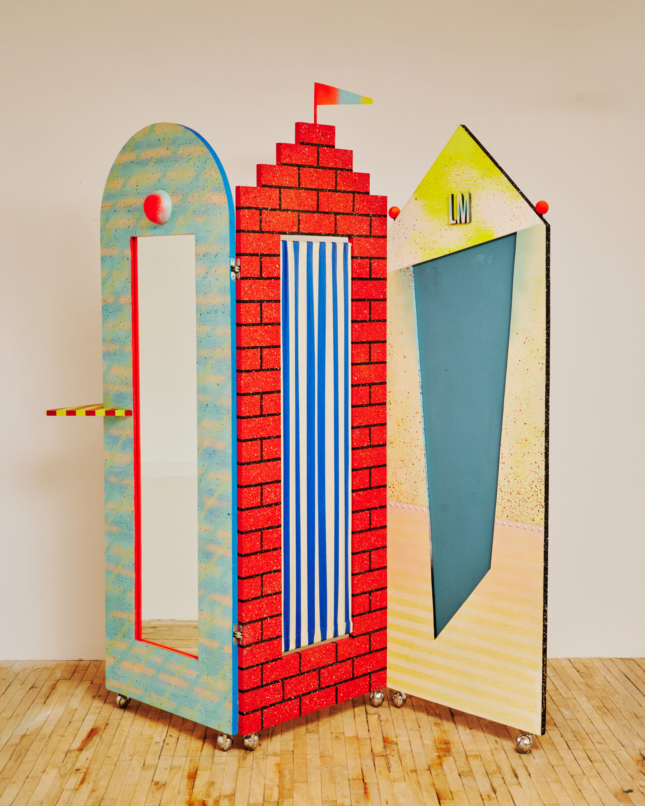 Dan Friedman, LM Screen, 1982.