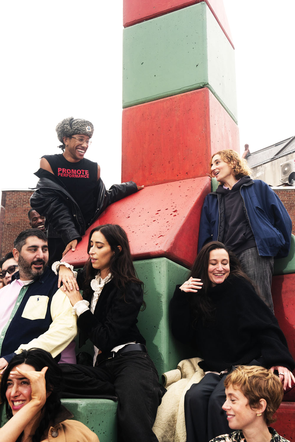 Young artists at MoMA PS1 photographed by Dana Scruggs