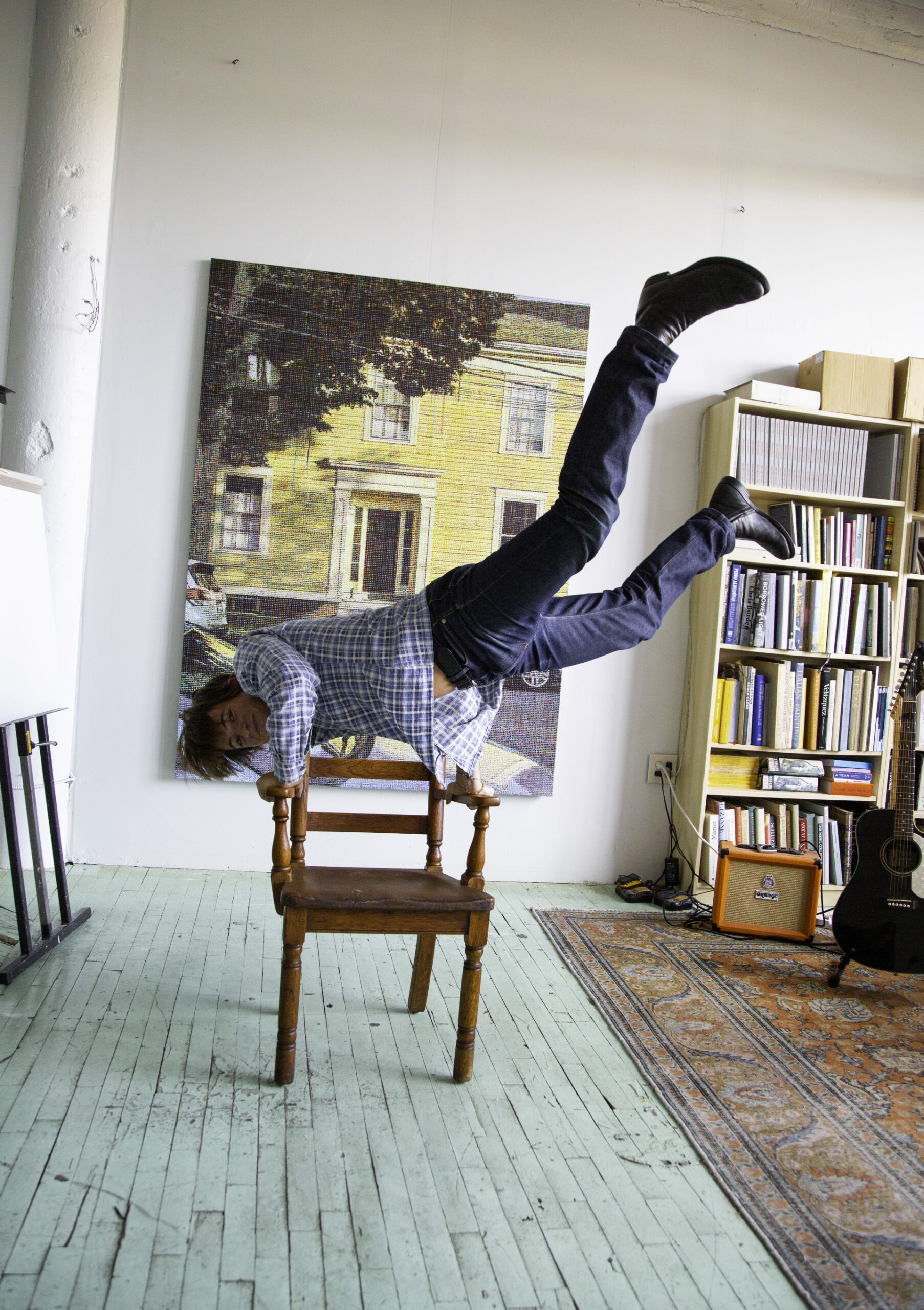 Portrait of Asher Liftin by by Dylan Siegel