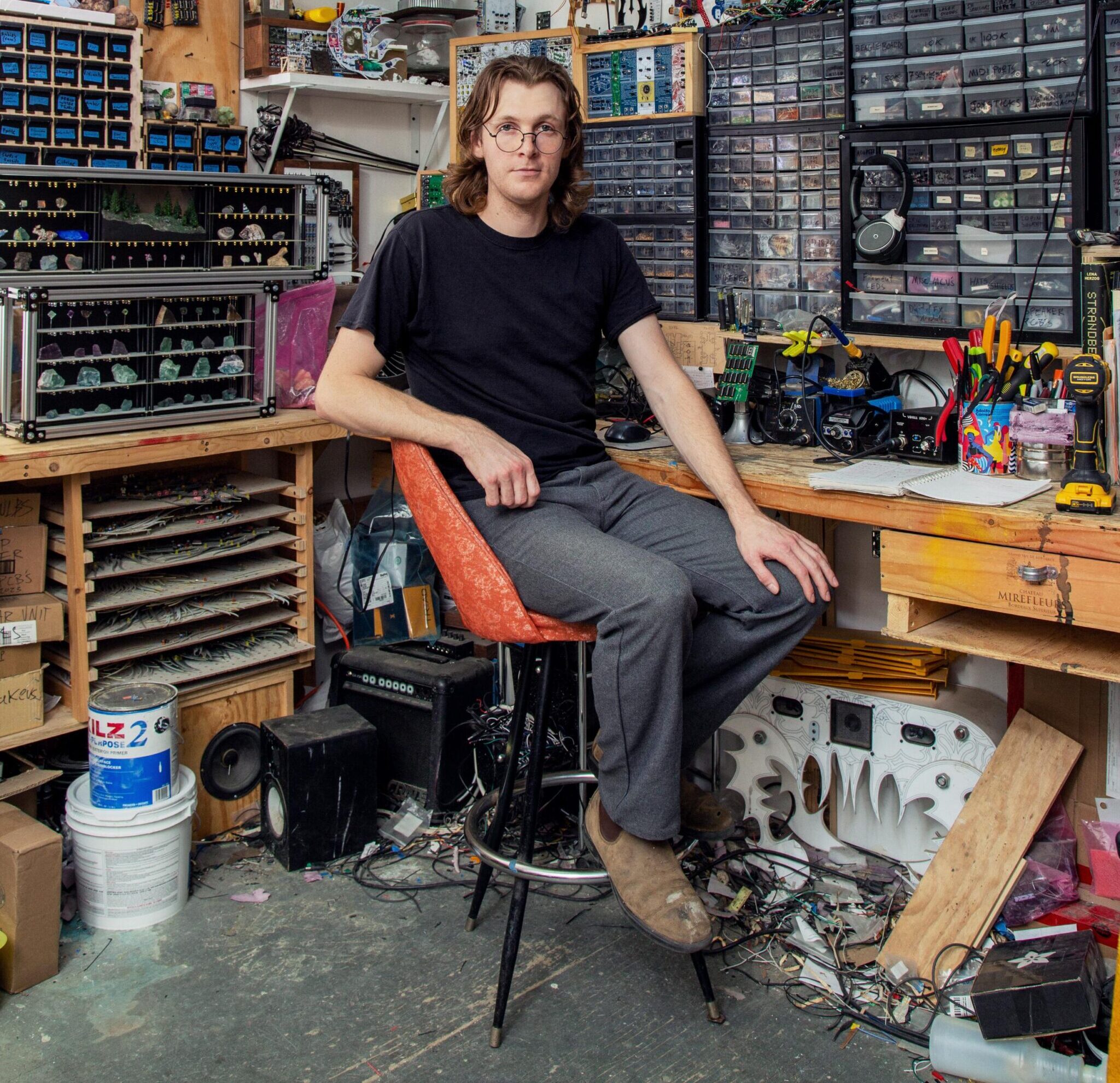 Portrait of Brian Oakes by Eric Helgas