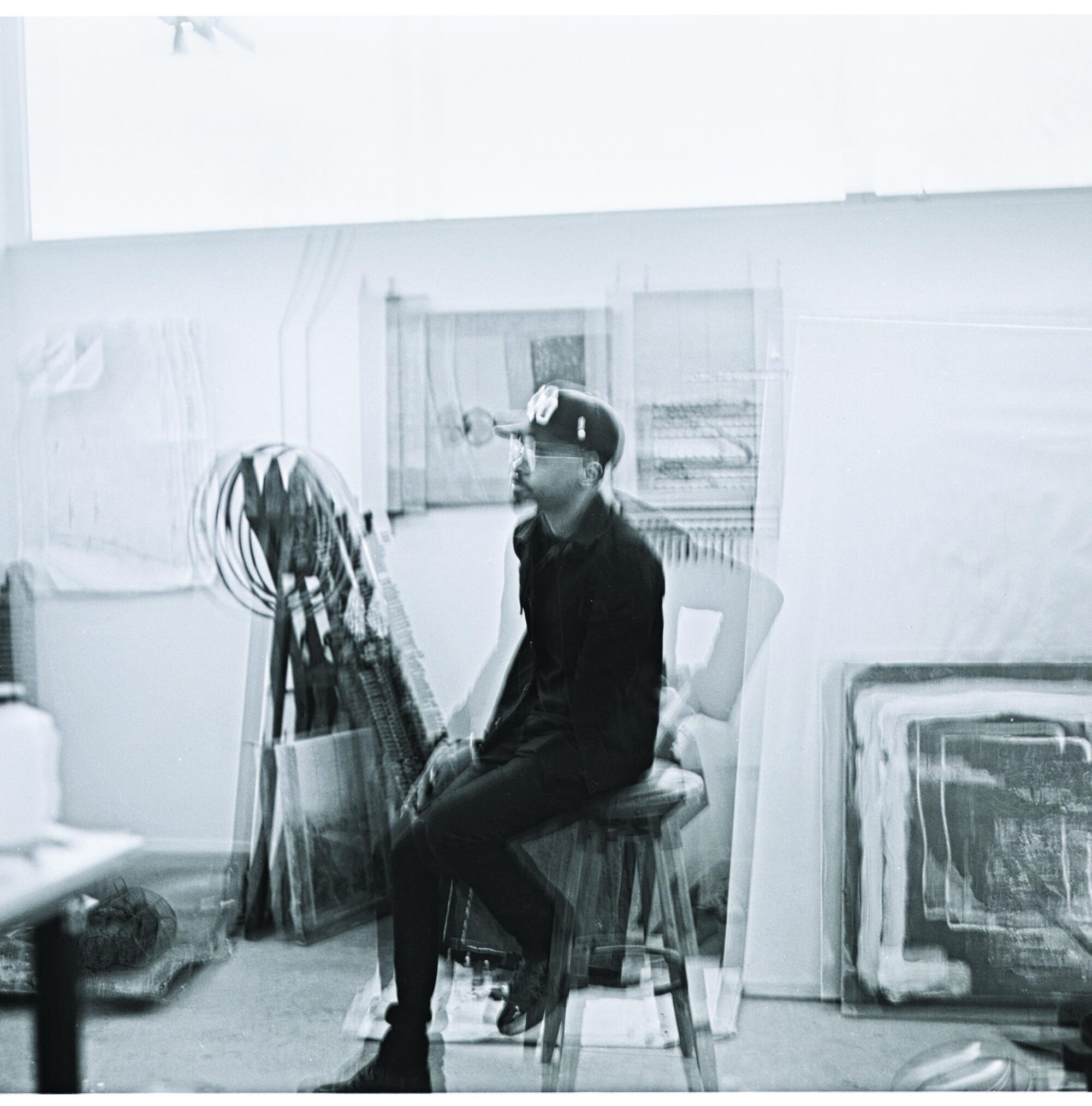 Artist Justin Emmanuel Dumas Makes Paintings That Refuse to Remain on the Wall