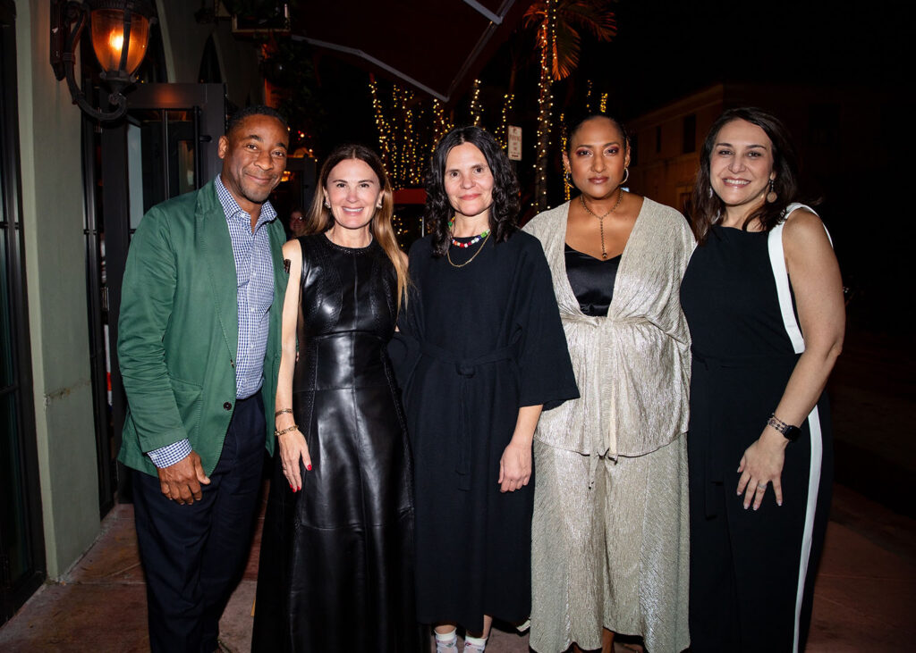 Frank Simrans, Sarah Harrelson, Heather Hubbs, Kristina Newman-Scott, and Maribel Pérez-Wadsworth. Photography by Nina Fernandez.