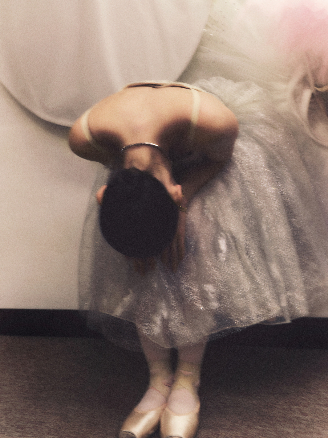 Los Angeles ballet dancer backstage