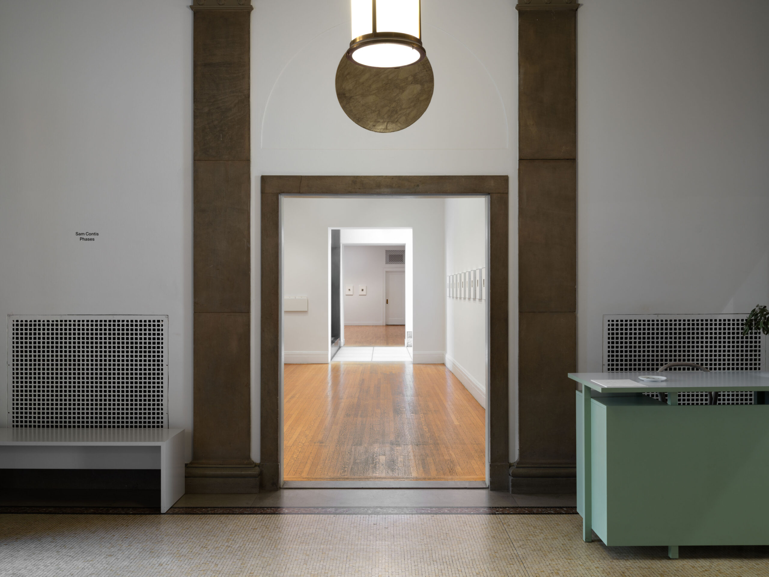 Installation view, Sam Contis, Phases, American Academy of Arts and Letters, 2025. 