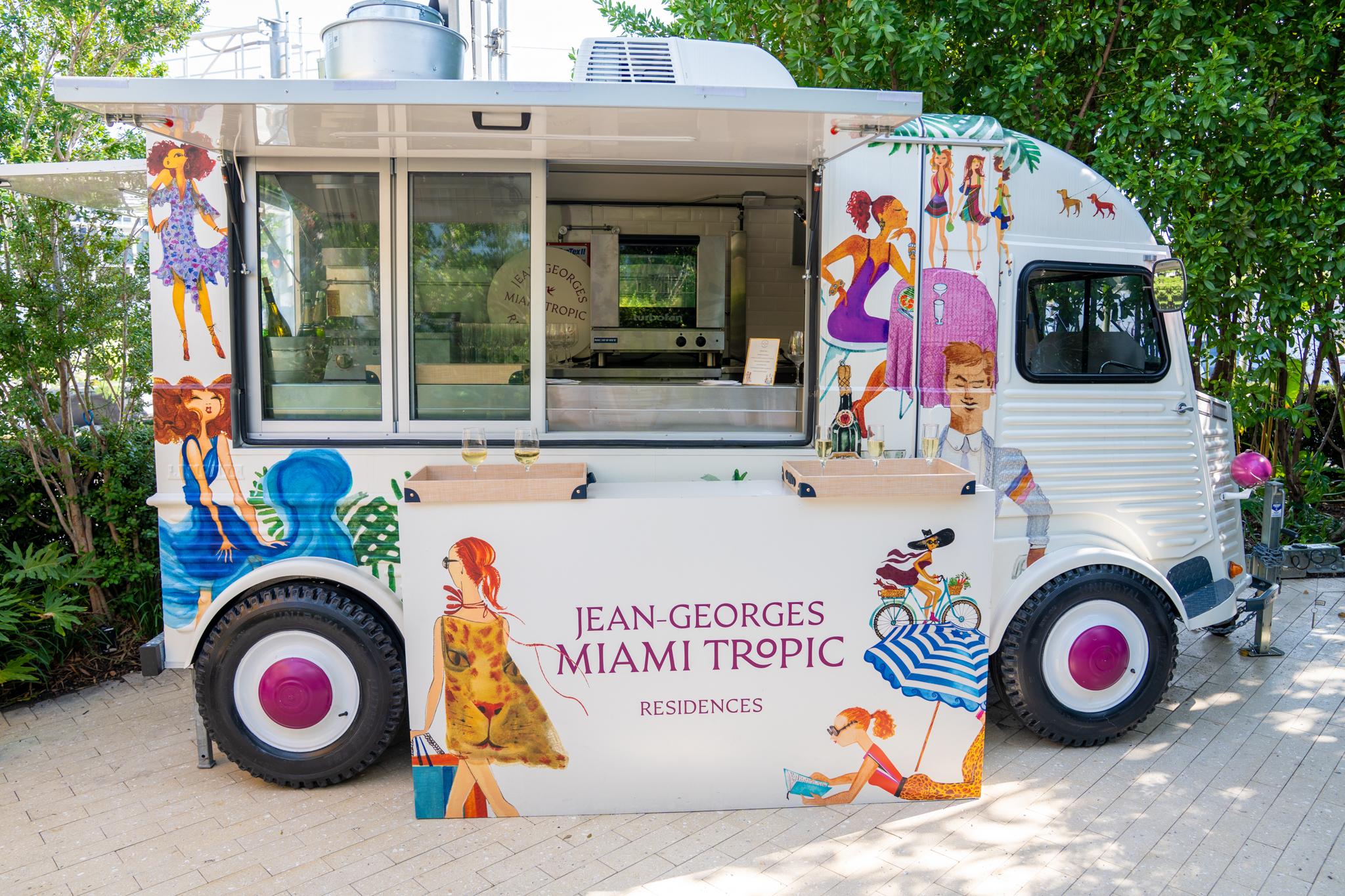 Jean-Georges Miami Tropic Residences, refreshments