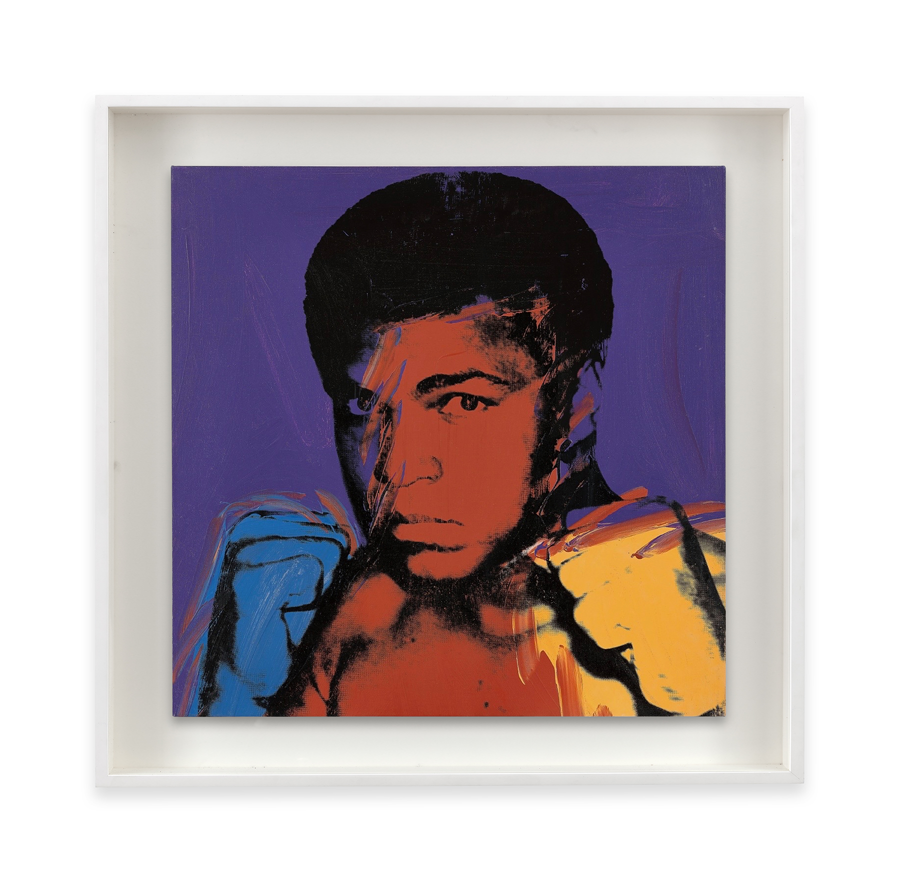 andy warhol muhammad ali painting