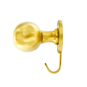 Brass sasso coat hanger