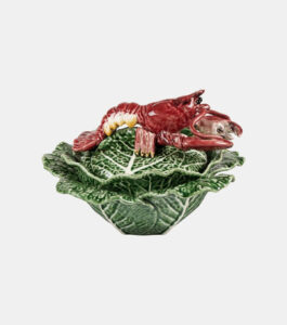 Cabbage with lobsters.