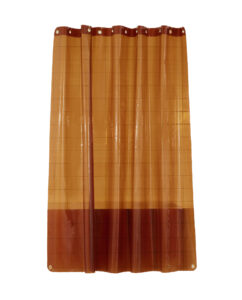 Sun Shower curtain in honey.