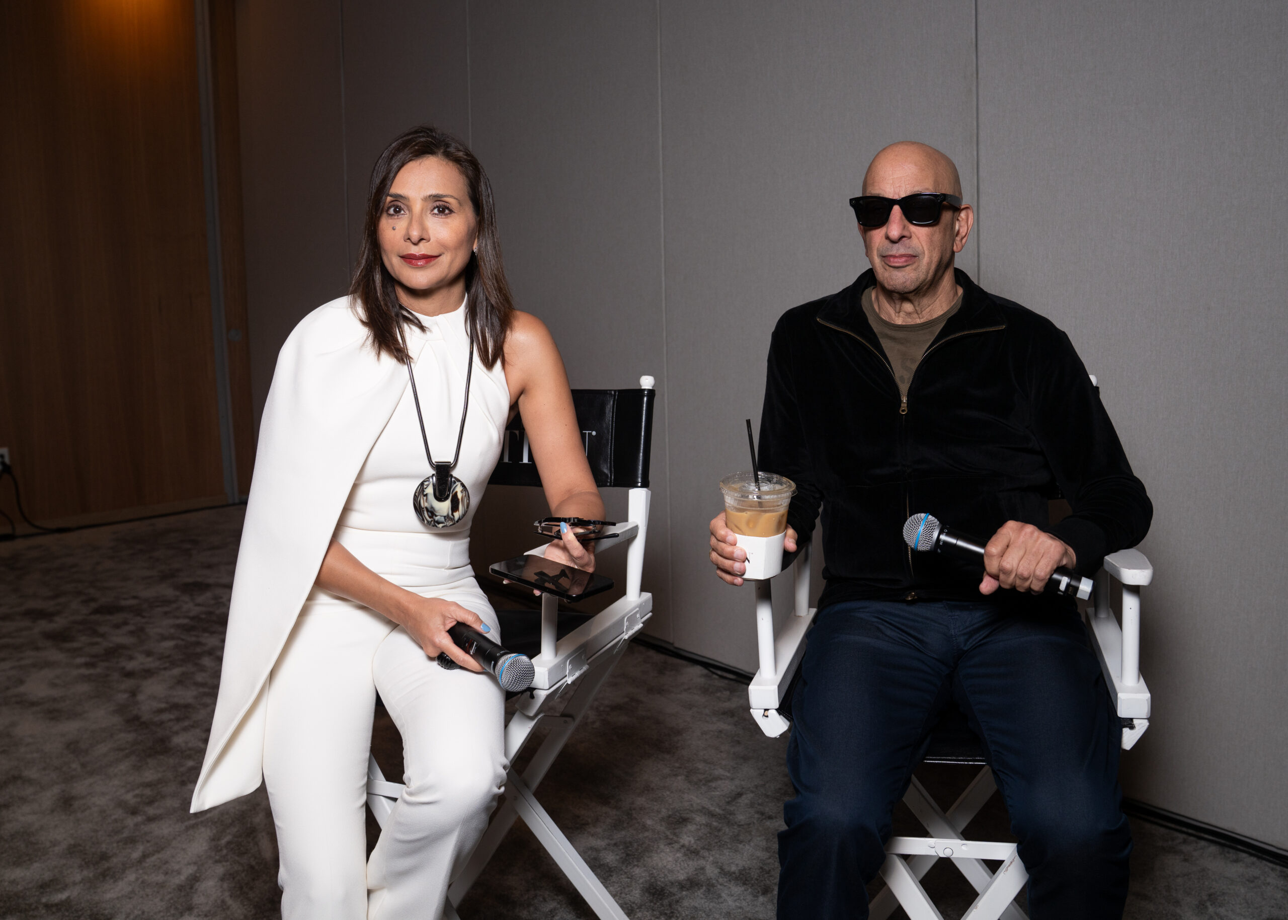 Nazy Nazhand and Larry Warsh