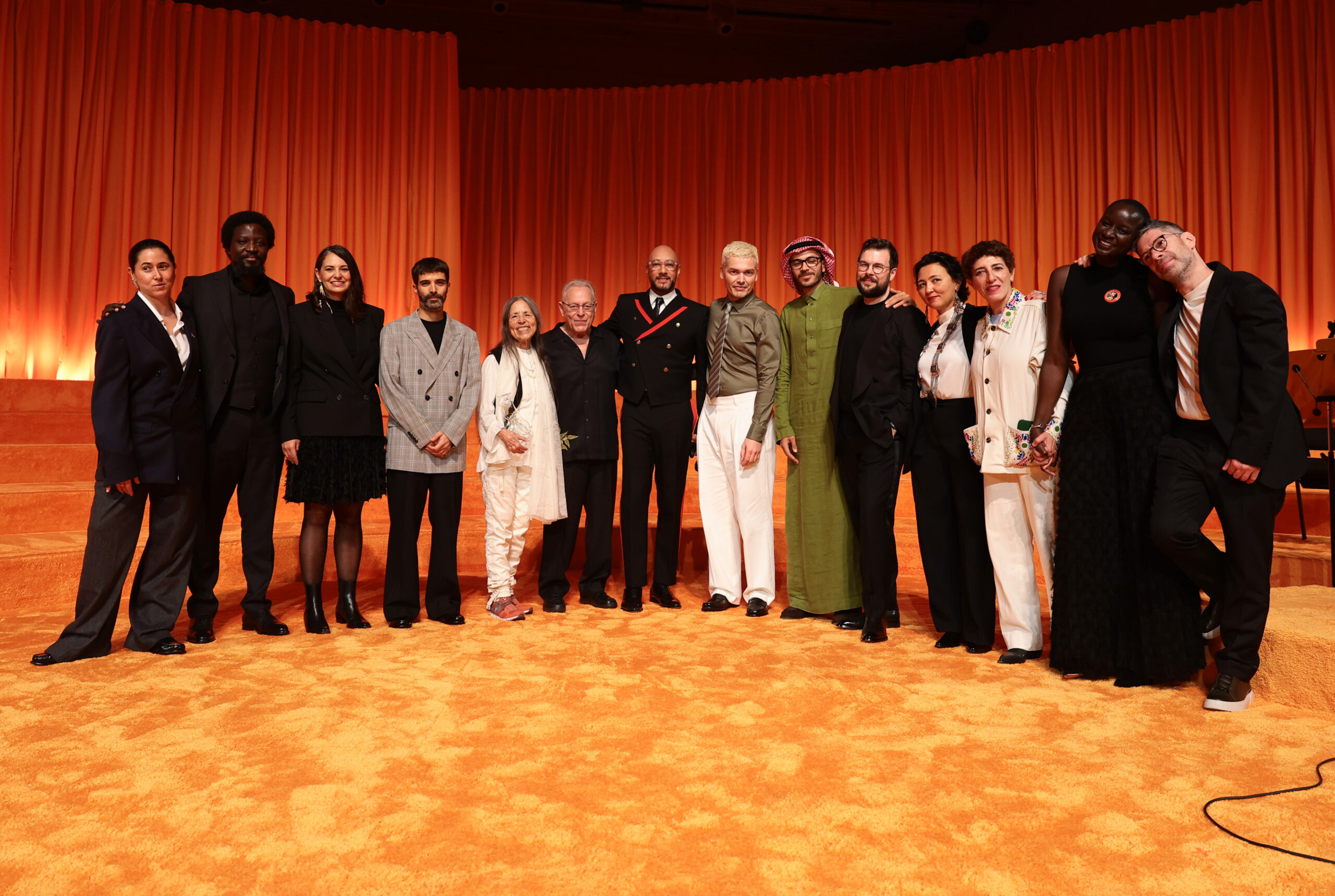 Meriem Bennani, Ibrahim Mahama, Candice Hopkins, Andrea Trimarchi, Cecilia Vicuña, Joel Wachs, Swizz Beats, Simone Farresin, Mohammad Alfaraj, Robert Leckie, Saodat Ismailova, Marie Helene Pereira, and Alessio Antoniolli, all imagery courtesy of Art Basel and BOSS