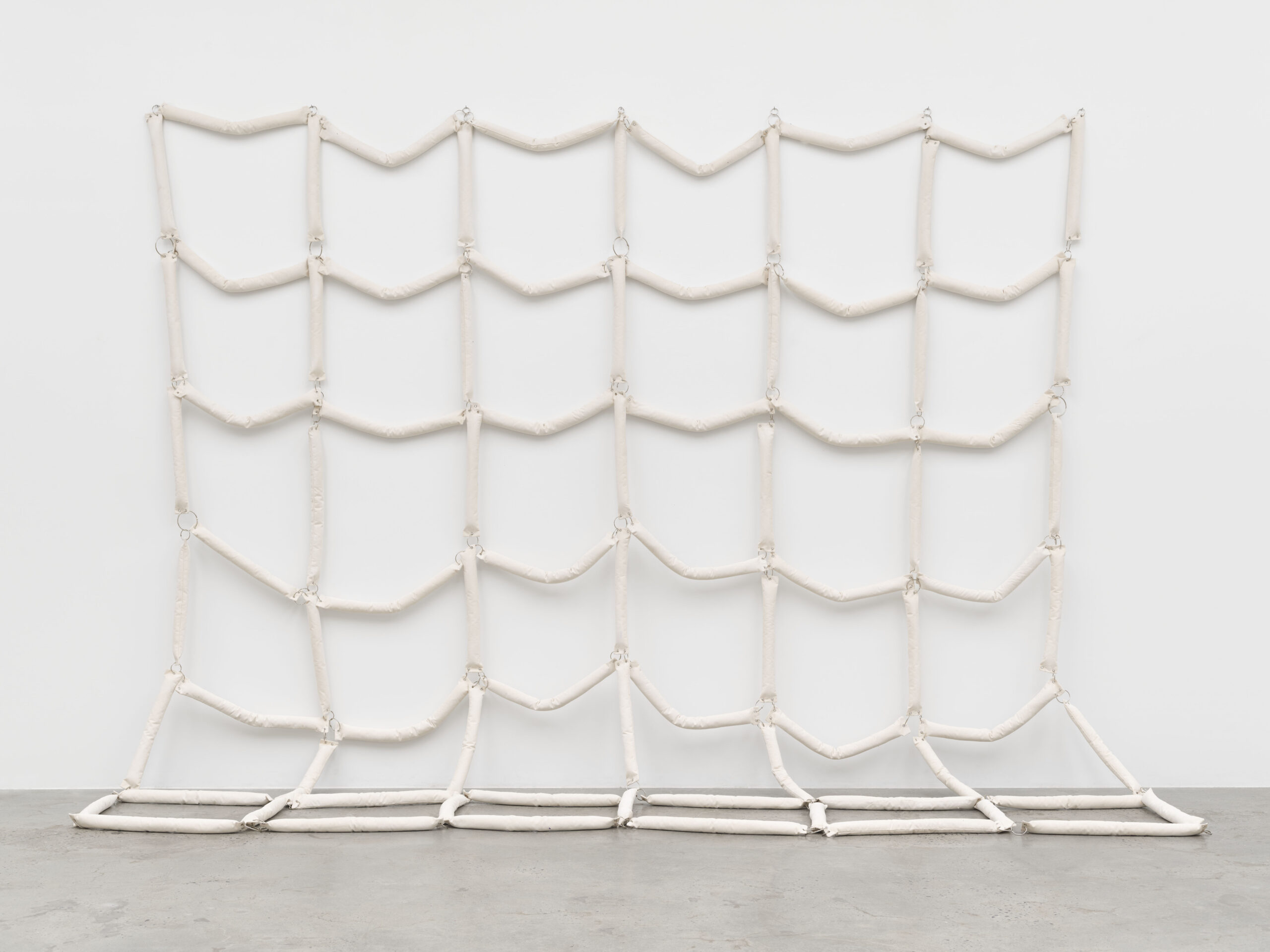 Howardena Pindell sculpture.