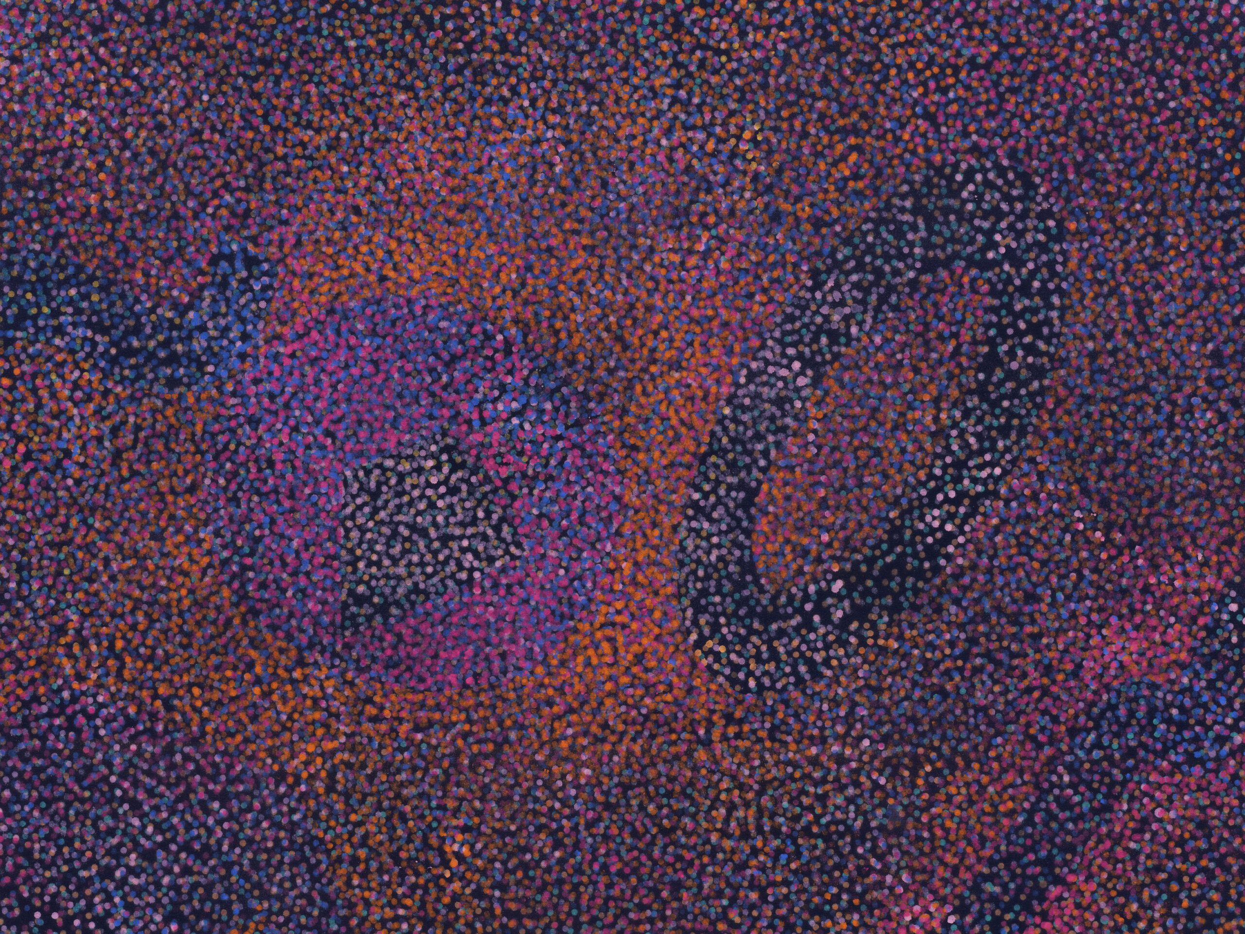 Howardena Pindell painting.