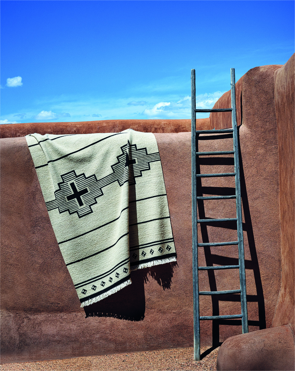 Ralph Lauren blanket. 