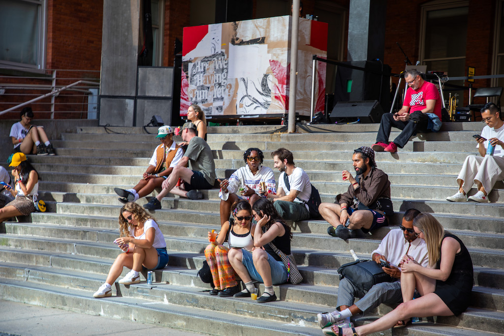 MoMA PS1 Courtyard. Photo: John Kim