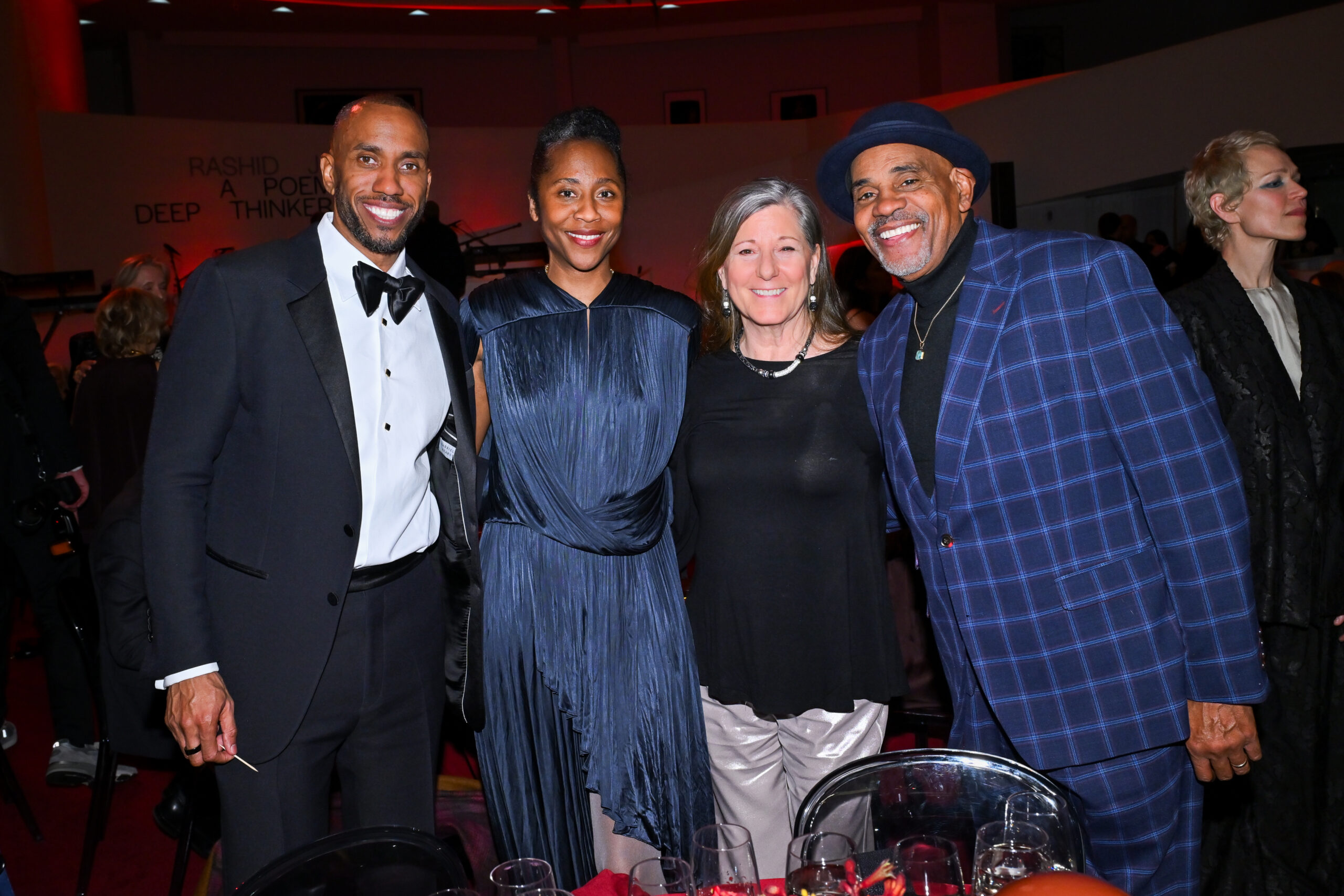 Rashid Johnson, Naomi Beckwith, Pat Harris, and Allan Harris