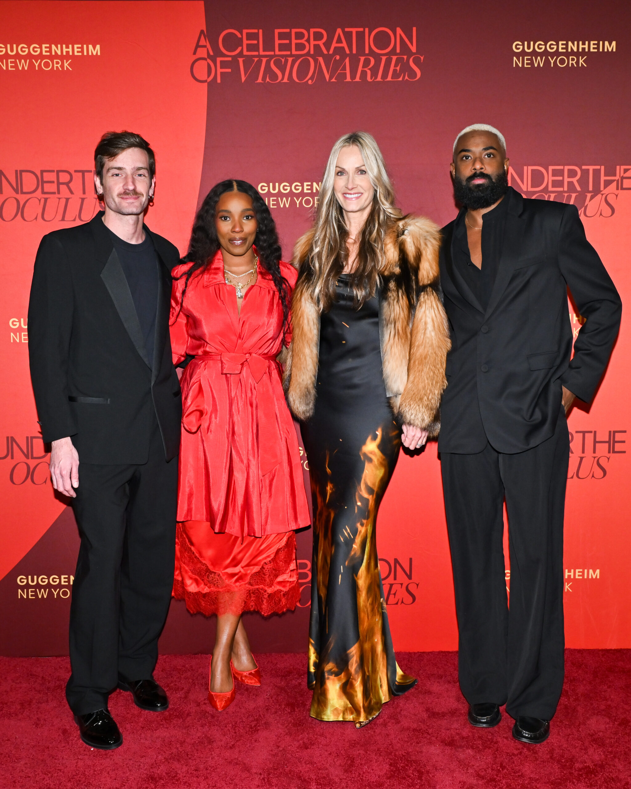 Frederico Bertani, Olivia Washington, Christine Mack, and Elian Almeida
