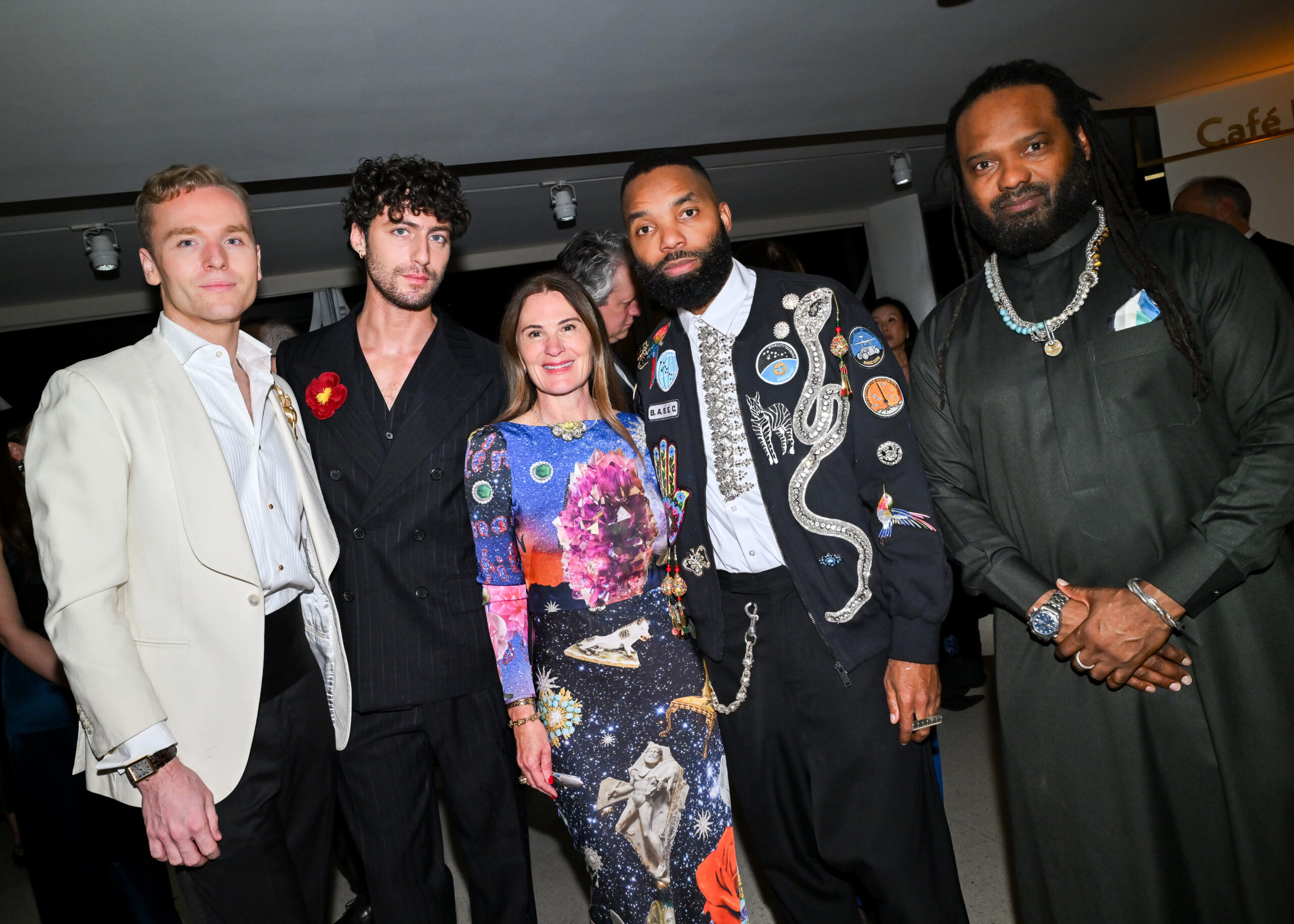 Ian Malone, Alexander Roth, Sarah Harrelson, Tavares Strachan, and Christophe Thompson