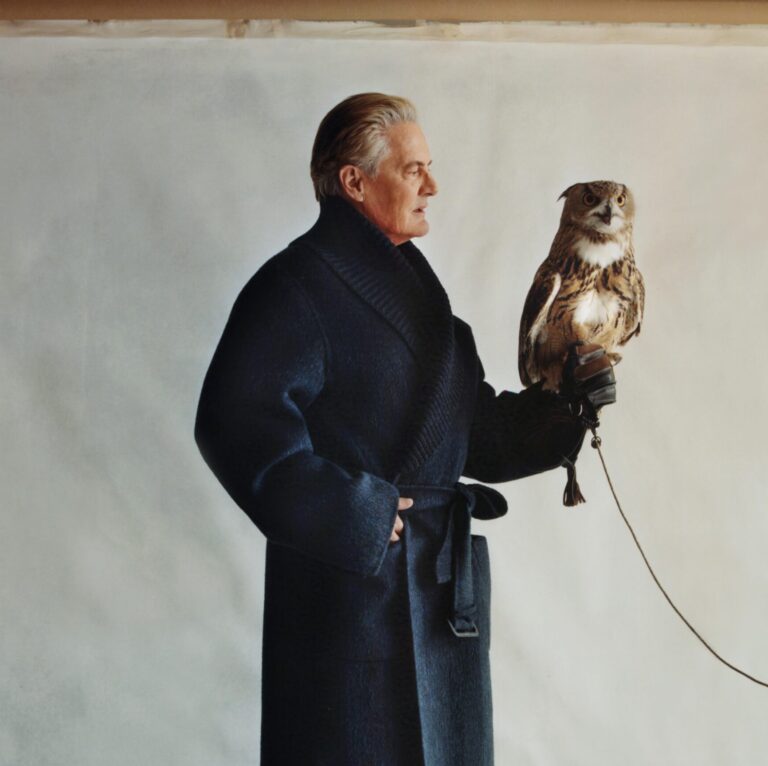 Kyle MachLachlan, Artists on Artists issue cover by Jack Bool