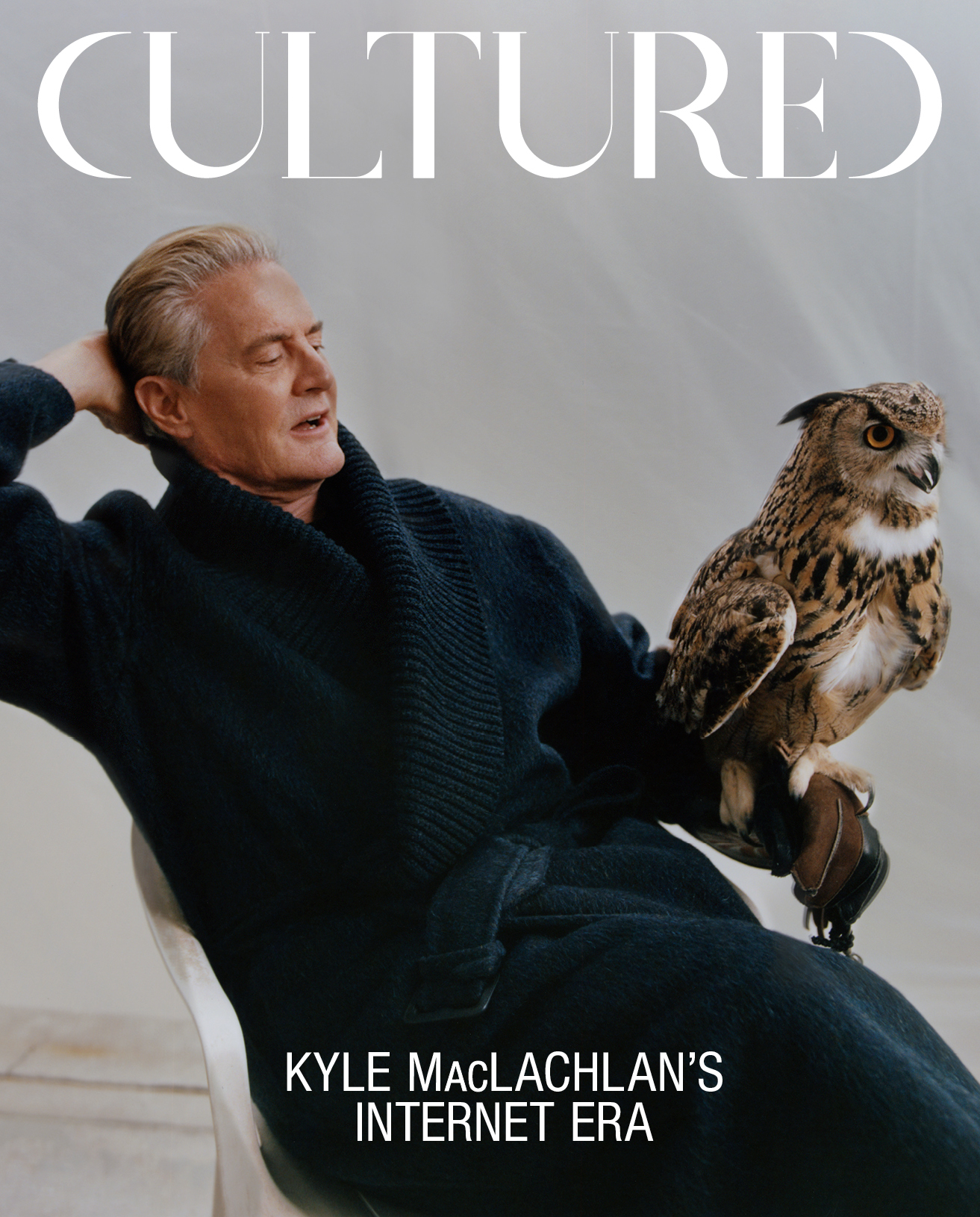 Kyle MachLachlan, Artists on Artists issue cover by Jack Bool