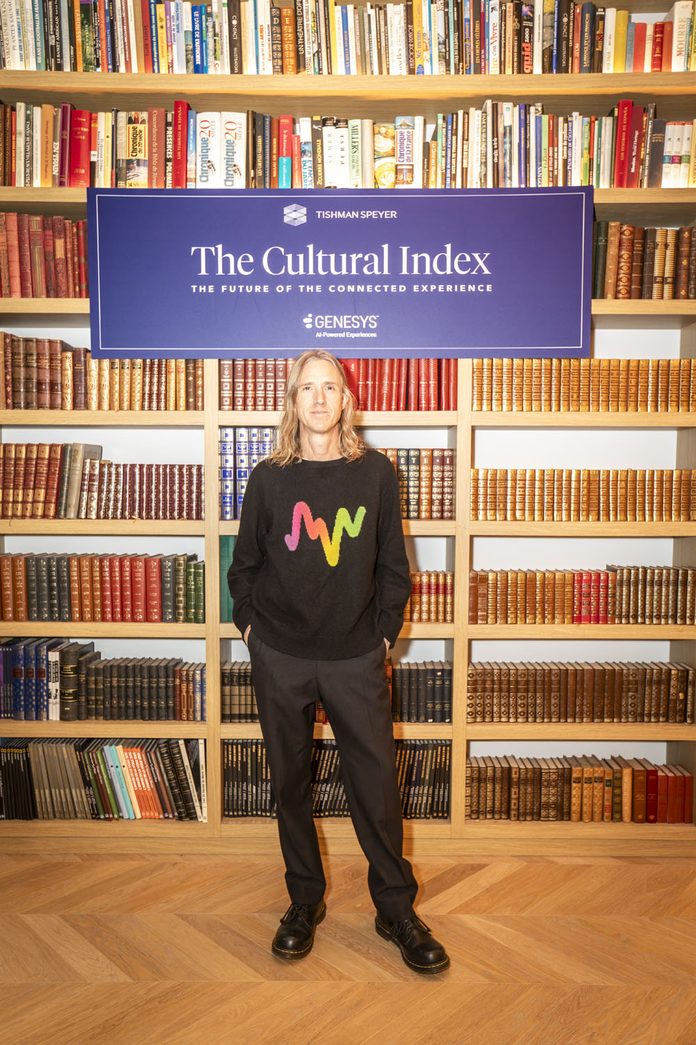 Ian Rogers in Paris at the Tishman Speyer speaker panel. 