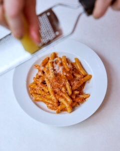 Rockefeller Jupiter restaurant pasta dish