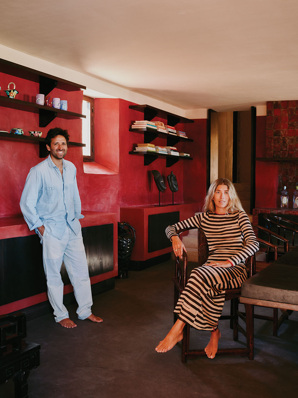 Austin Feilders and Cosima Ungaro. All photography by Bastian Achard and courtesy of Feilders and Ungaro.