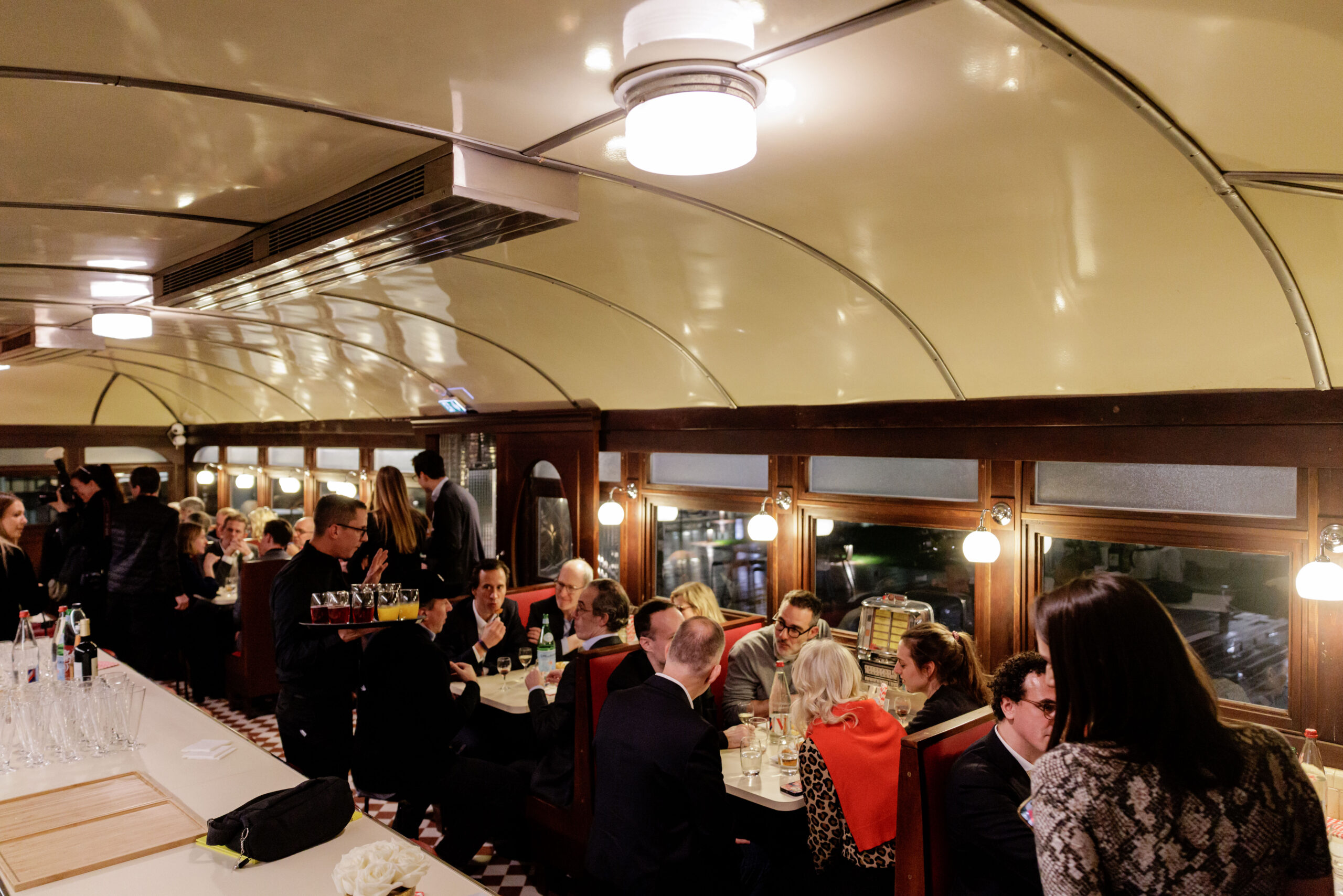 The diner at CAMPUS, all photography by Mateya Smigoc and Alex Bonnemaison, and courtesy of Tishman Speyer