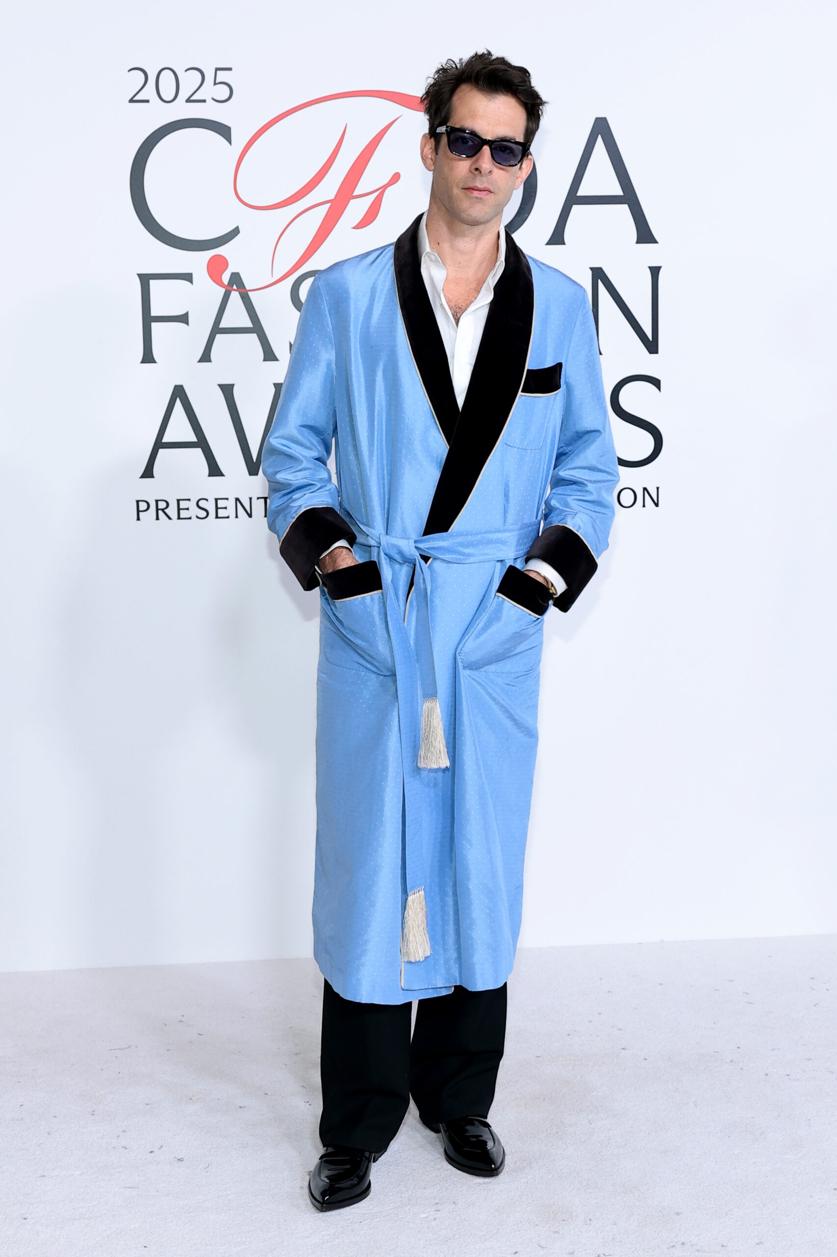 Mark Ronson attends the 2025 CFDA Awards at The American Museum of Natural History on November 03, 2025 in New York City, photography by Dimitrios Kambouris and courtesy of Getty Images