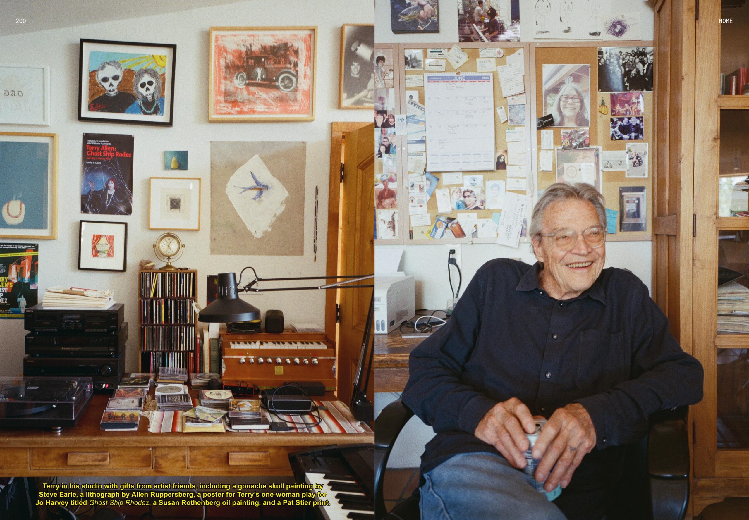 Portrait of Terry Allen shot by photographer Adraint Khadafhi Bereal