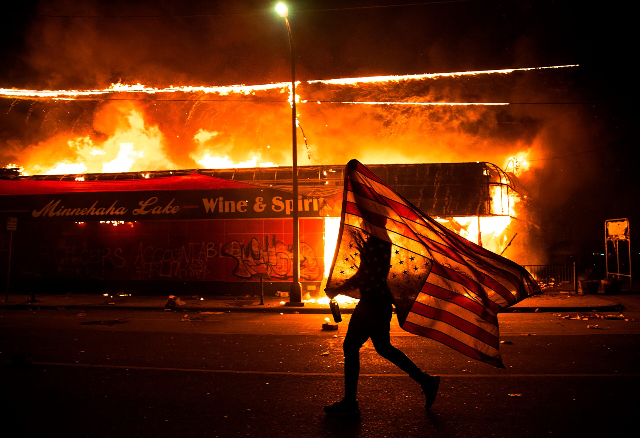 Julio Cortez, <em>America Under Distress,</em> 2020. Photography courtesy of the artist and AP Photo.