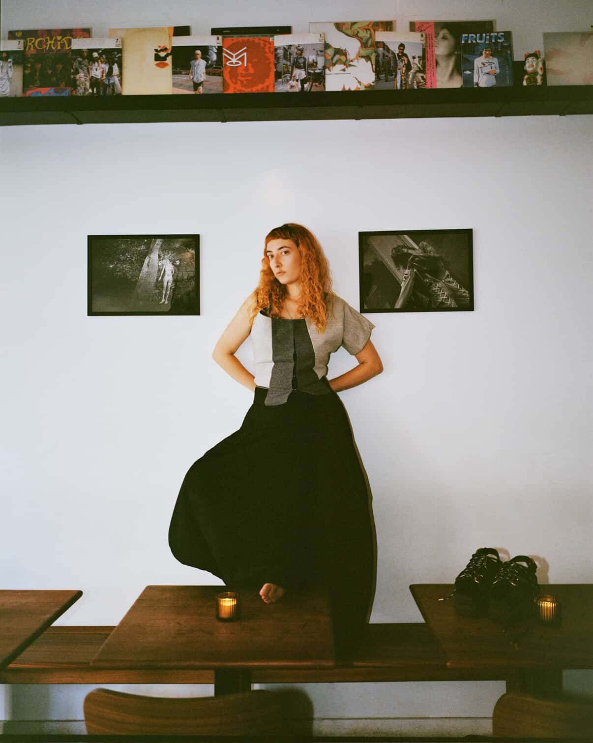 Arianna Cho in vintage Junya Watanabe and Comme des Garçons