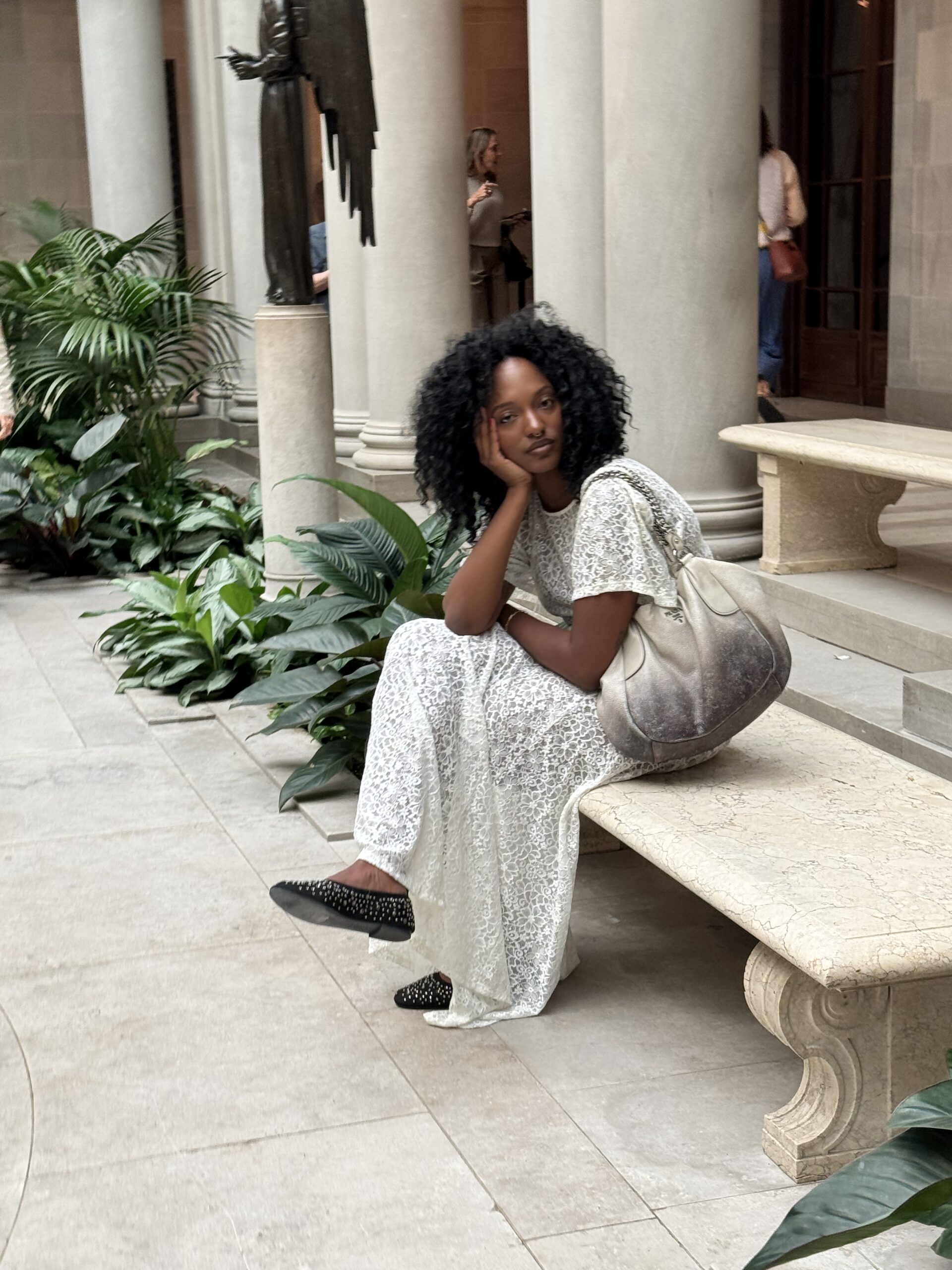 Gabrielle Richardson in vintage Prada