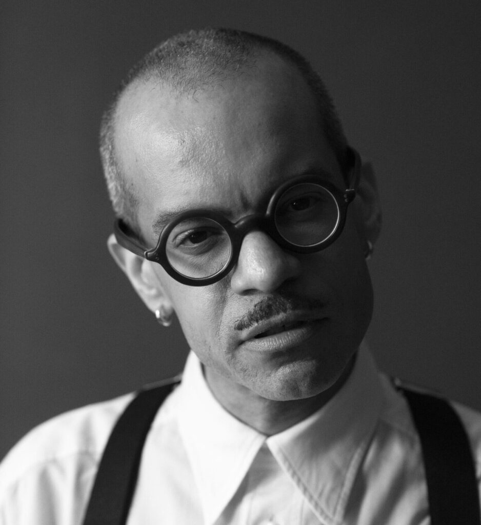 Portrait of designer Carlos Soto by photographer Michael Avedon