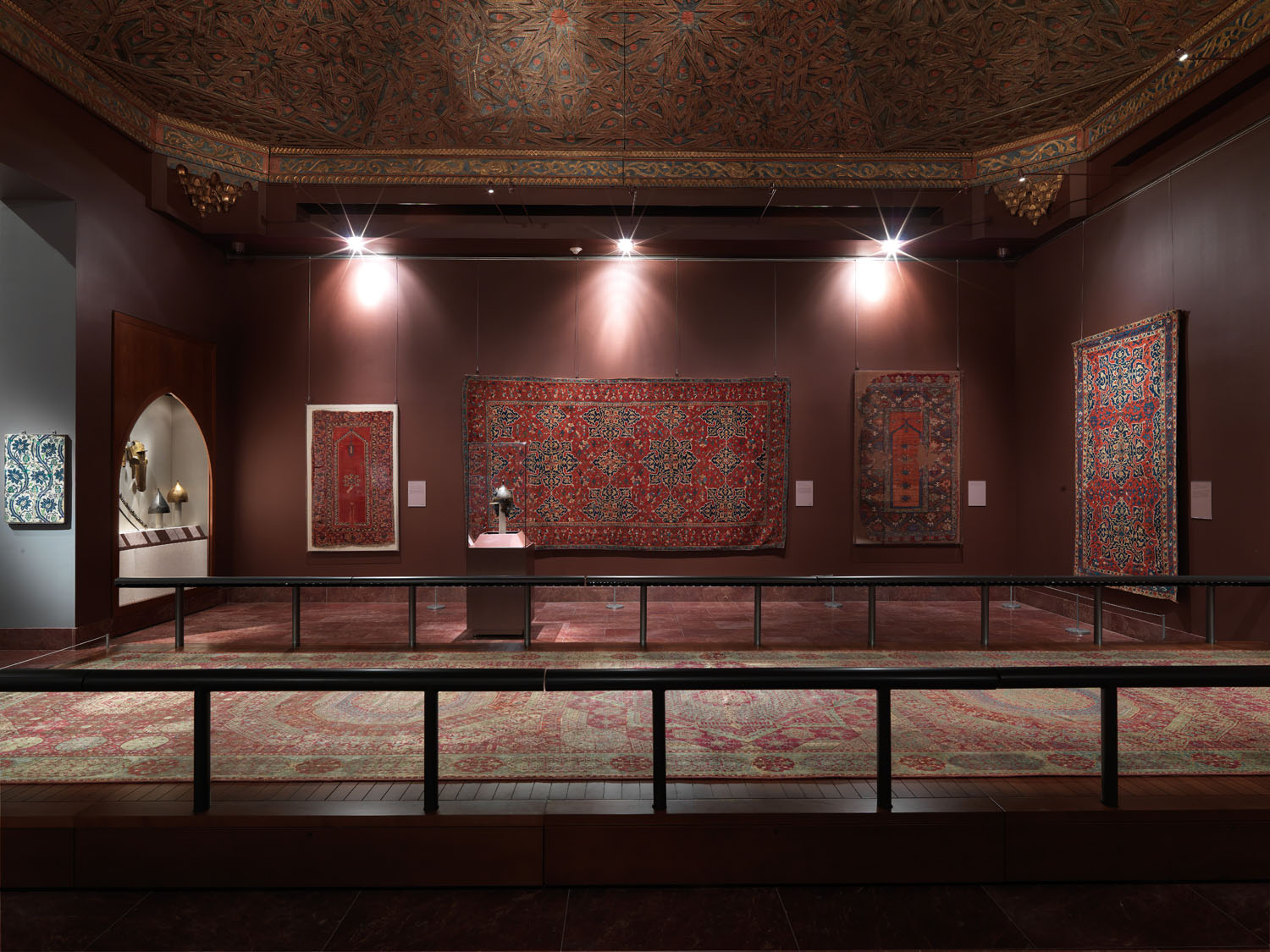 The Islamic Galleries at the Met Museum. 