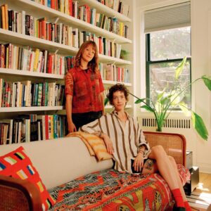 Portrait of Hagfish founders Naomi Harrison and Julia Ringo, with photography by Tess Mayer