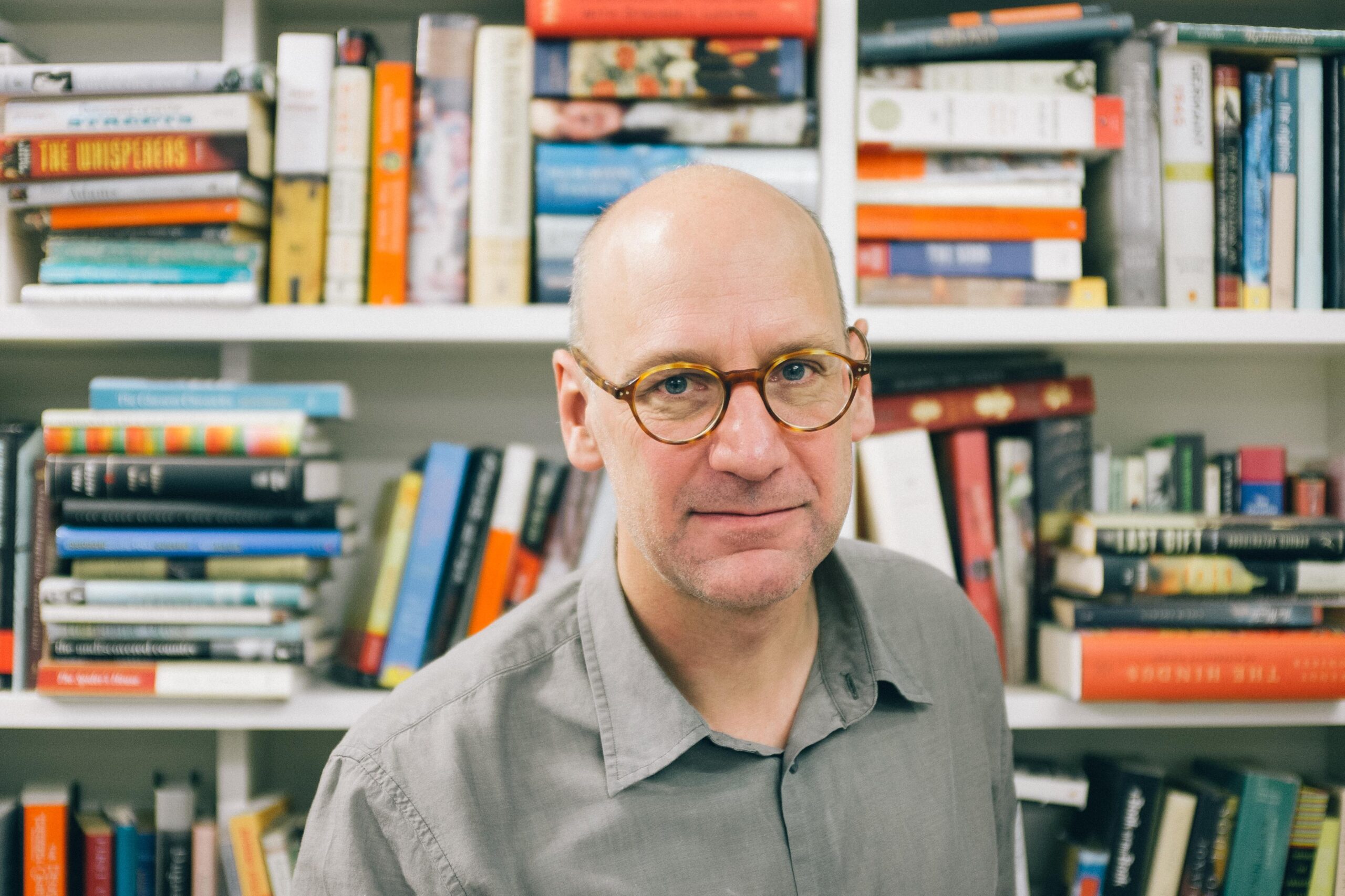 The New York Review of Books' Edwin Frank, with photography by Damien Correll