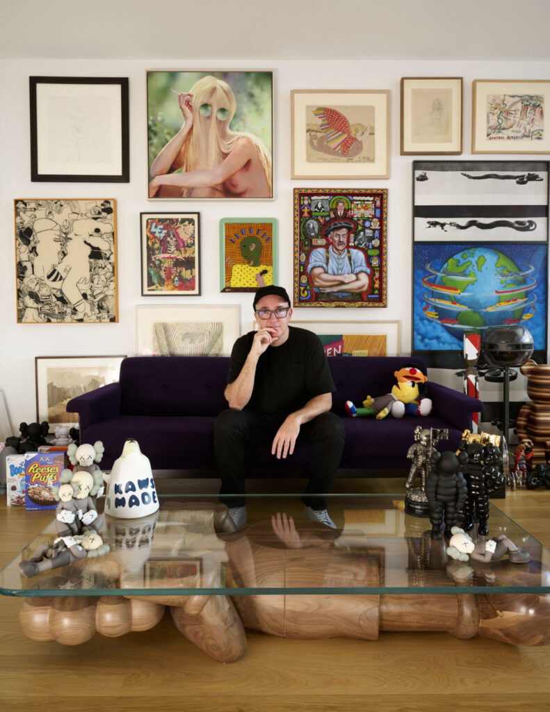 Brian Donnelly in Brooklyn studio, all imagery courtesy of Donnelly