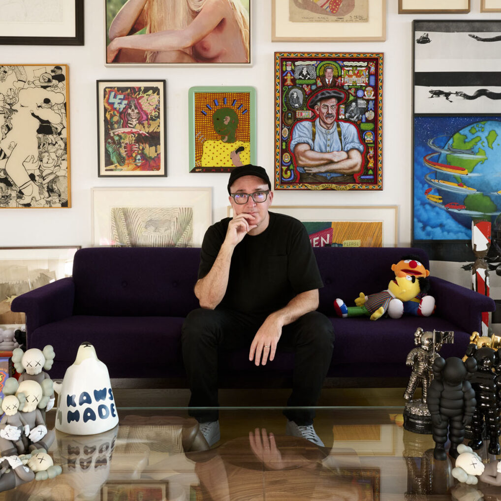 Brian Donnelly in Brooklyn studio, all imagery courtesy of Donnelly