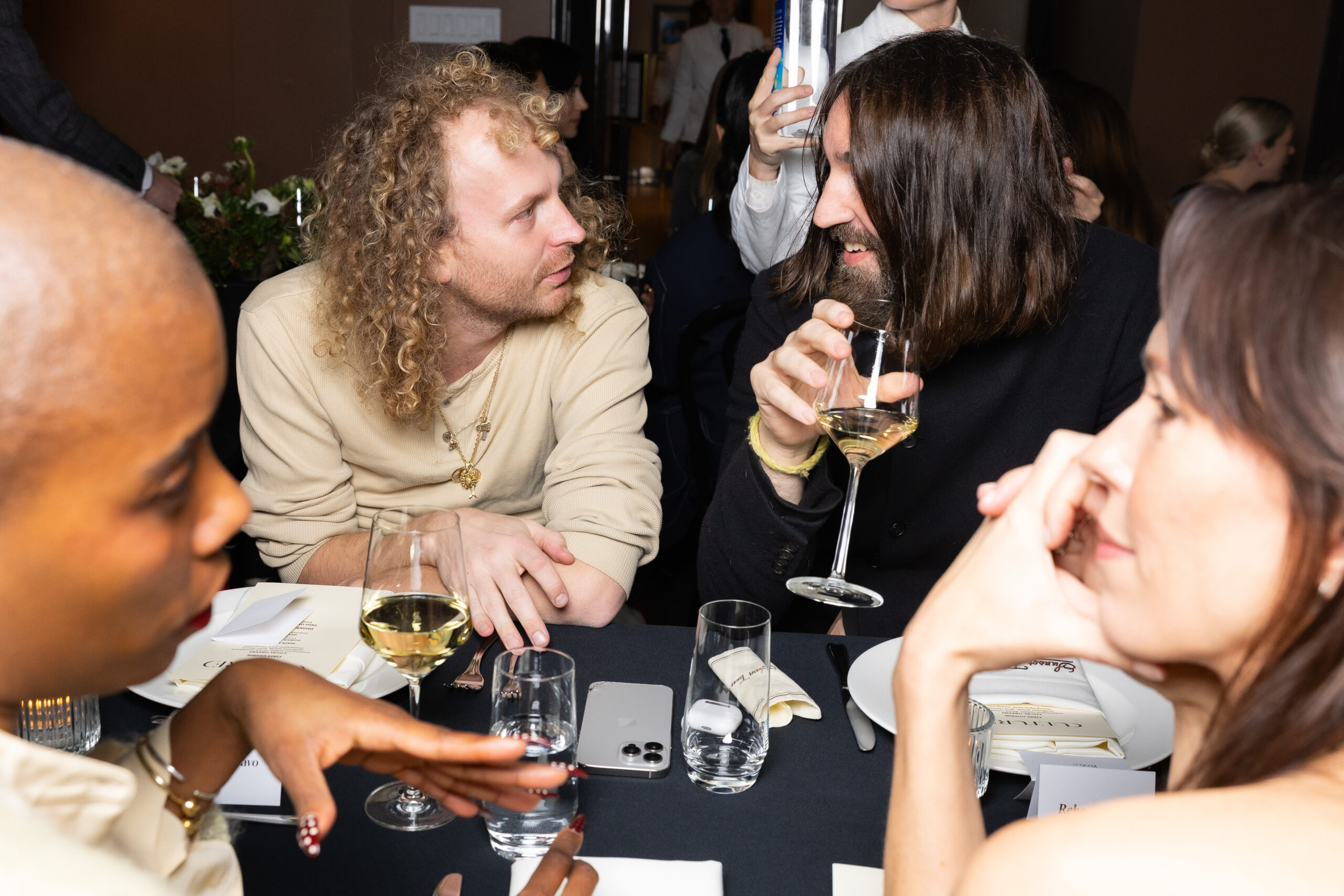 Photographer Oliver Hadlee Pearch and creative director Ferdinando Verderi.