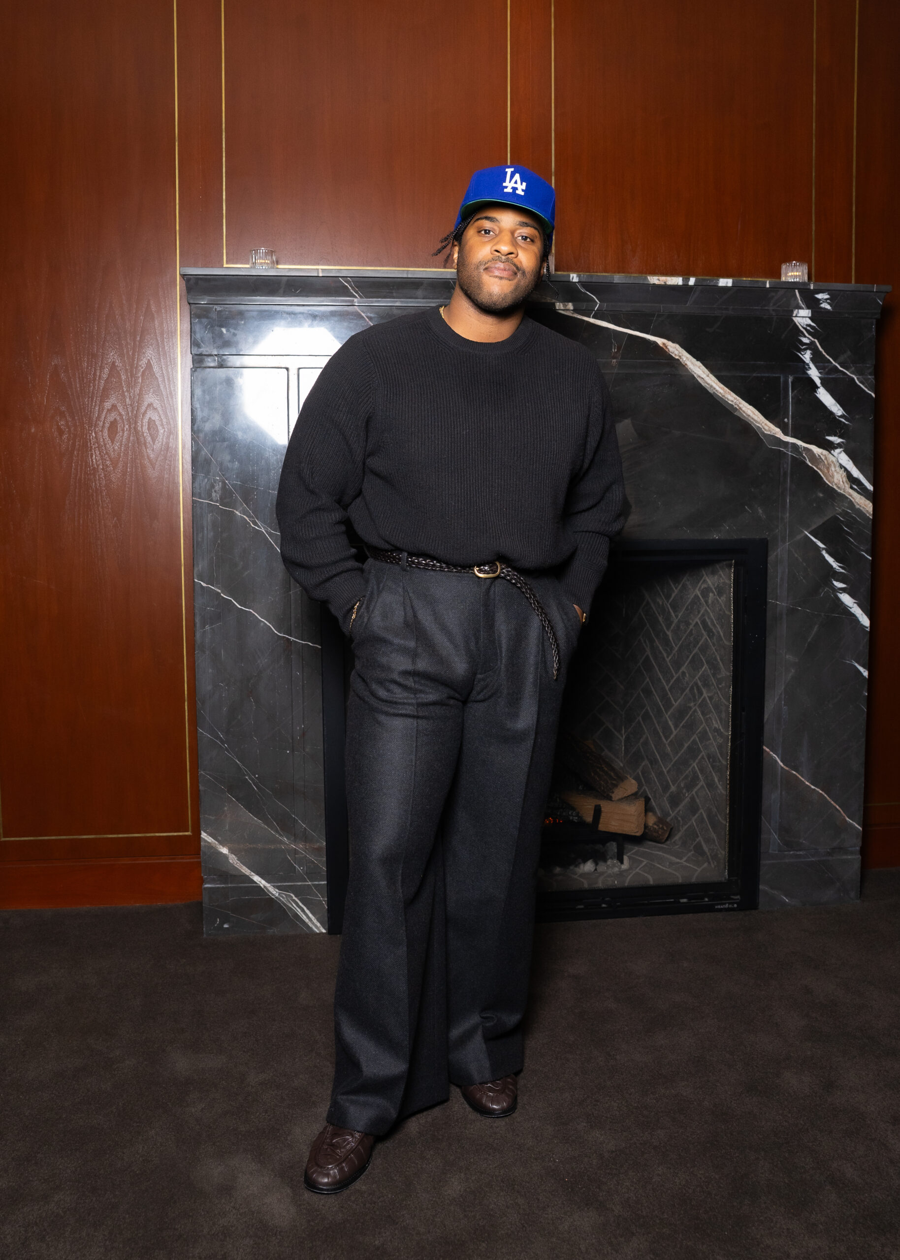 Malcolm Washington at a party in Los Angeles