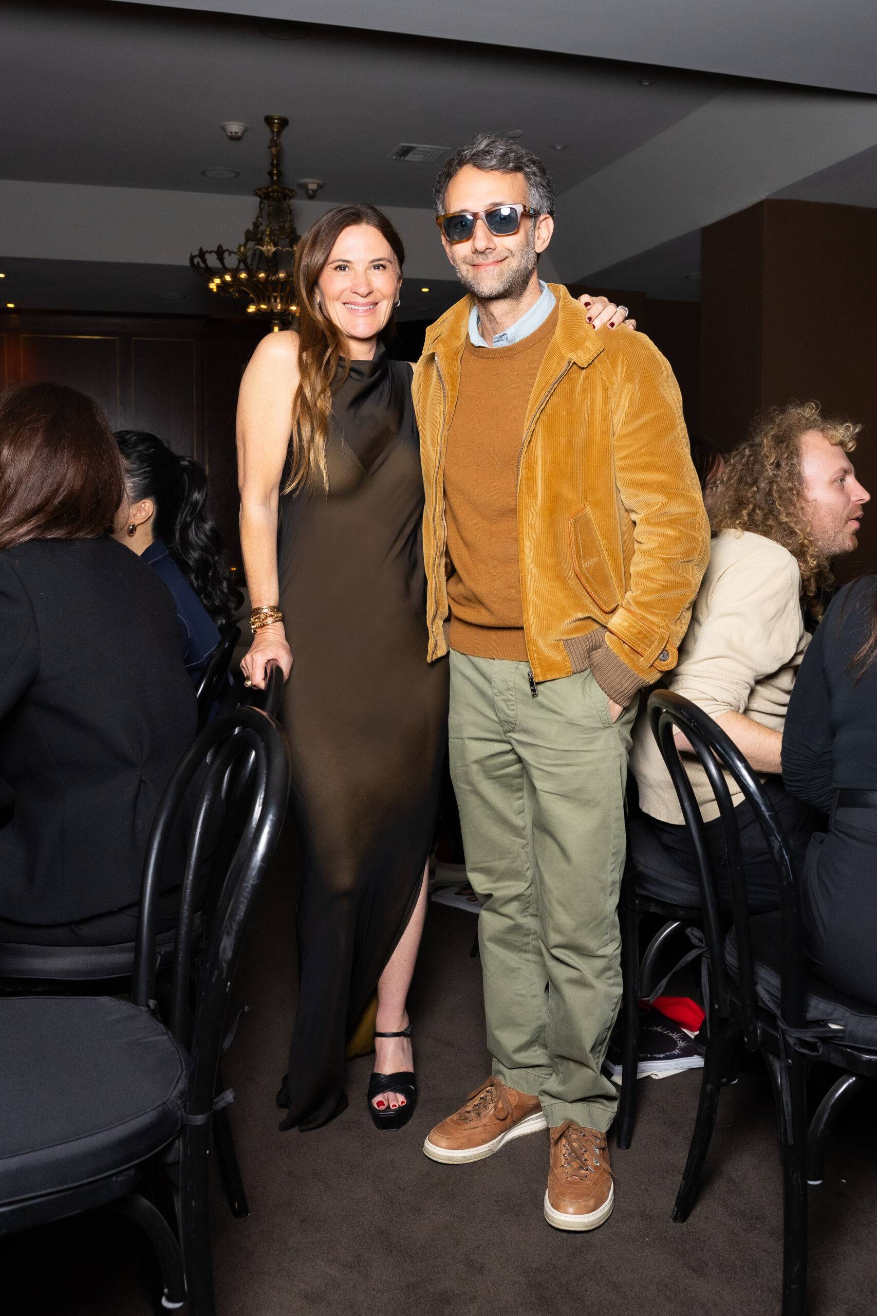 CULTURED Editor-in-Chief Sarah Harrelson and Alex Israel