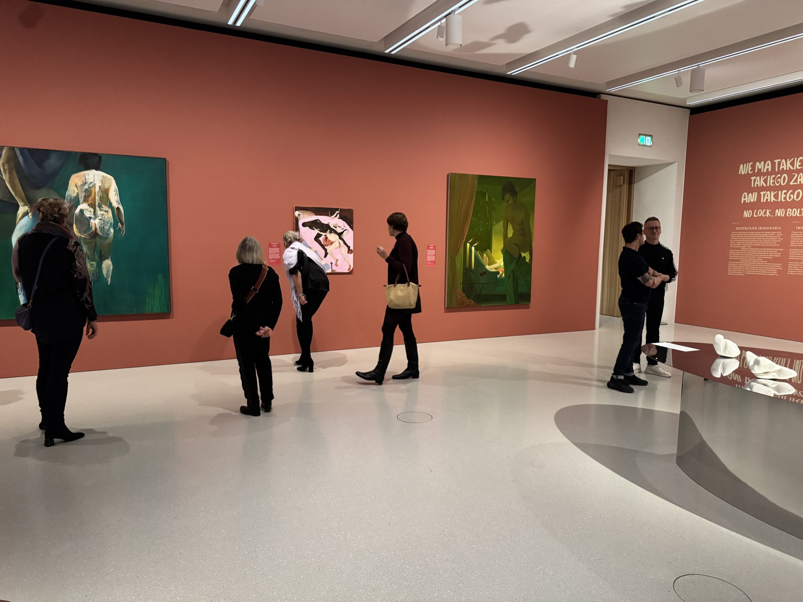 Exhibition view of "The Woman Question 1550–2025" at MSN Warsaw, 2026.