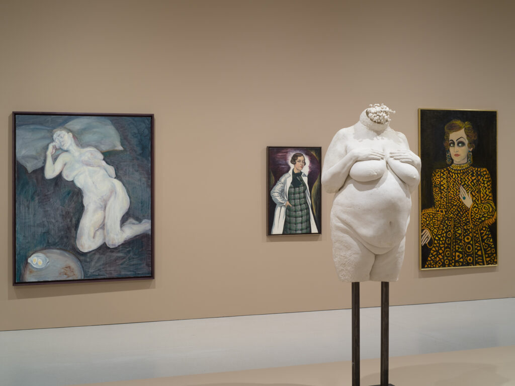 Exhibition view of The Woman Question 1550–2025 at MSN Warsaw in 2026