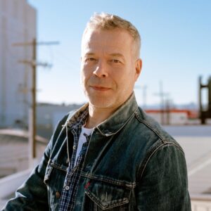 Portrait of artist and photographer Wolfgang Tillmans by photographer Pat Martin