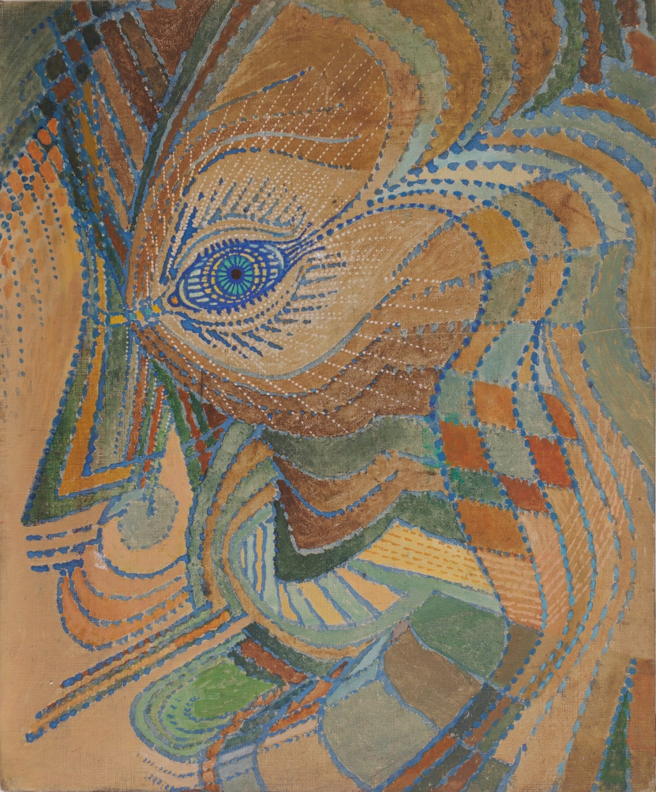 Marie Wilson, Portrait of the Poet in a State of Delirium, 1952-54.