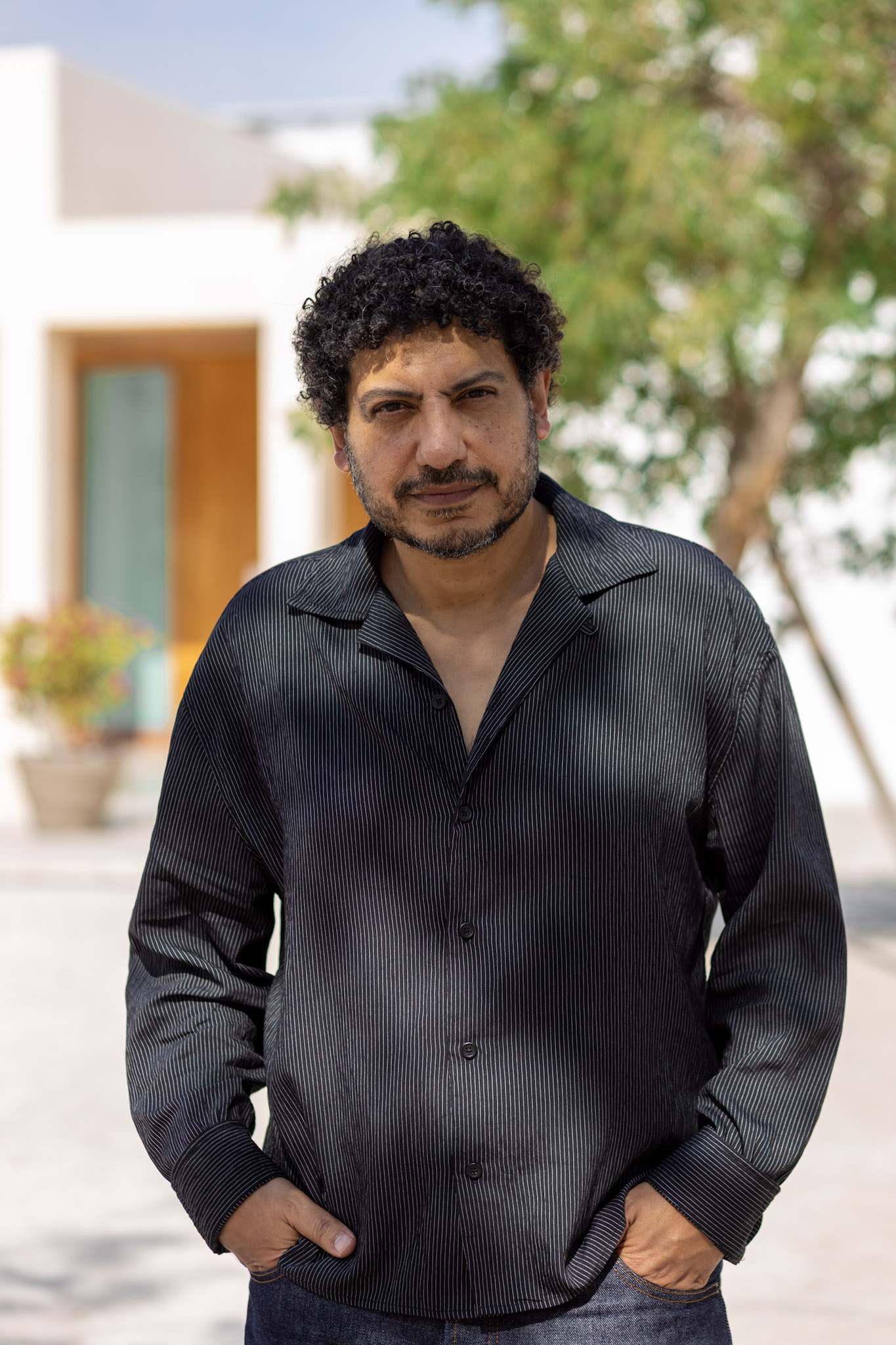 Portrait of artist Wael Shawky