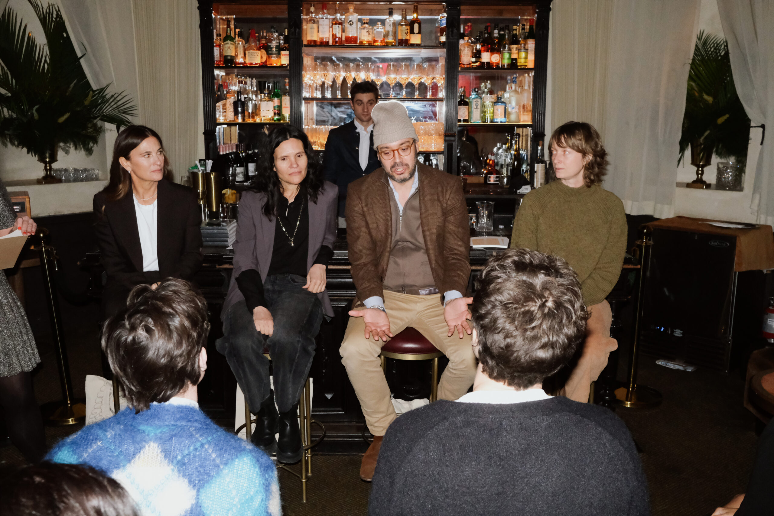 Sarah Harrelson, Heather Hubbs, Alex Glauber, and Aglae Bassens, with all photography by Marcus Maddox and courtesy of People's