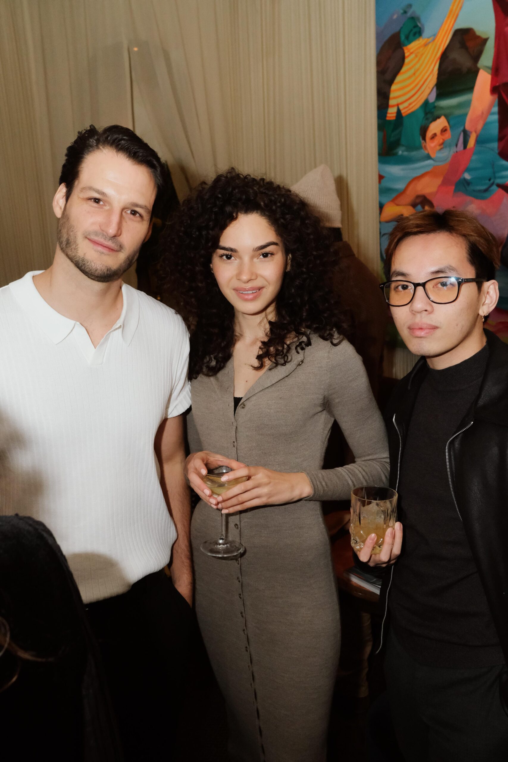 Levi Lomey, Briana Cirillo, and Brendan Le