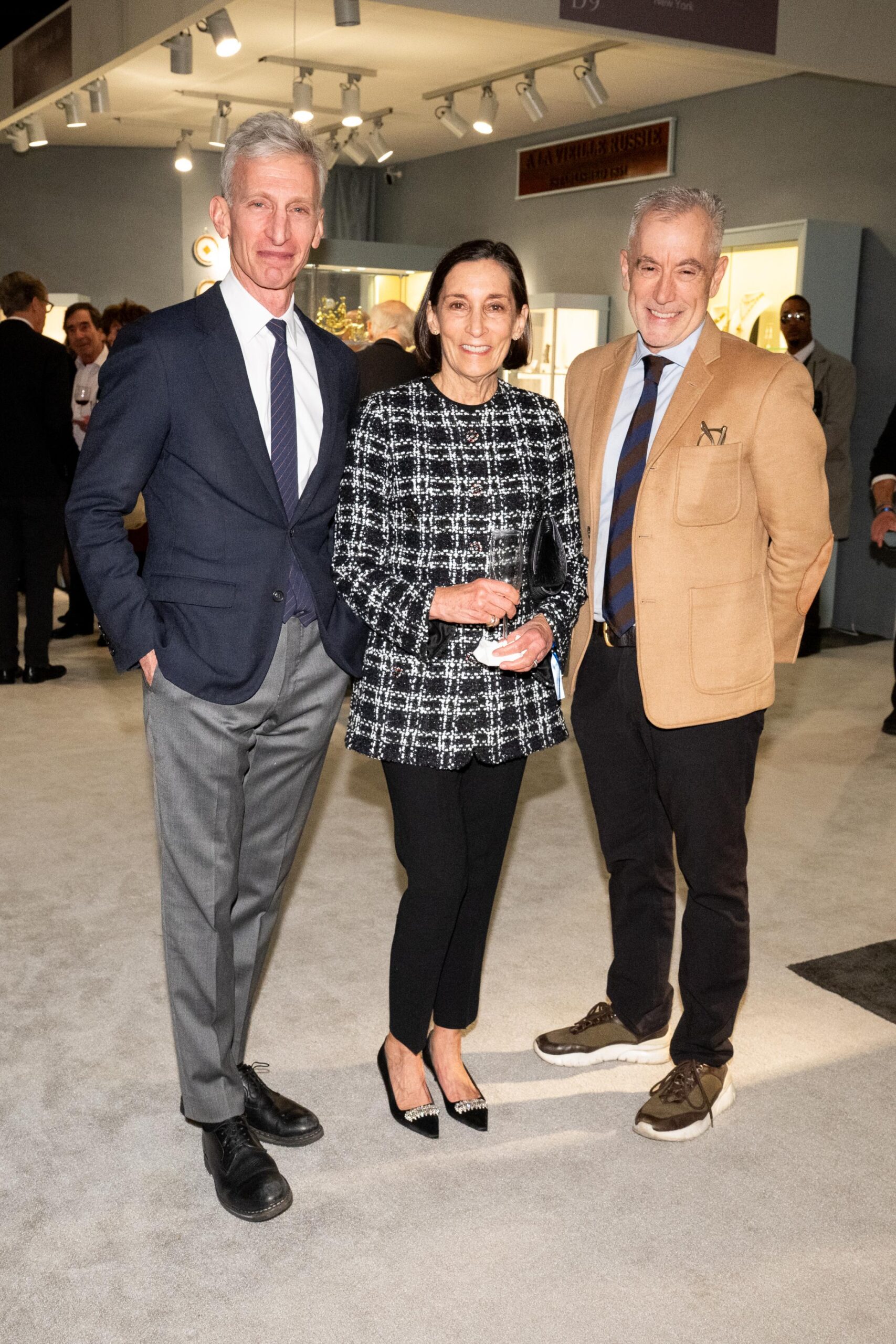 Tony Freund, Kathy Abbott, and Ted Loos